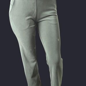 Gray Velour Pants